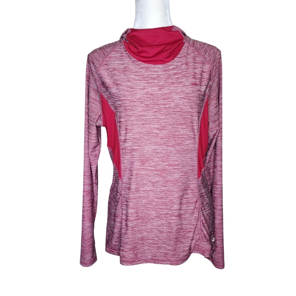 🌻3 for $18 Champion Duo Dry Burgundy Red Long Sleeve Hoodie Women's Size Medium